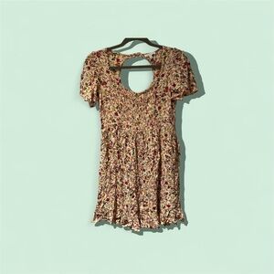 Floral A-line Dress by Patrons of Peace Size M
